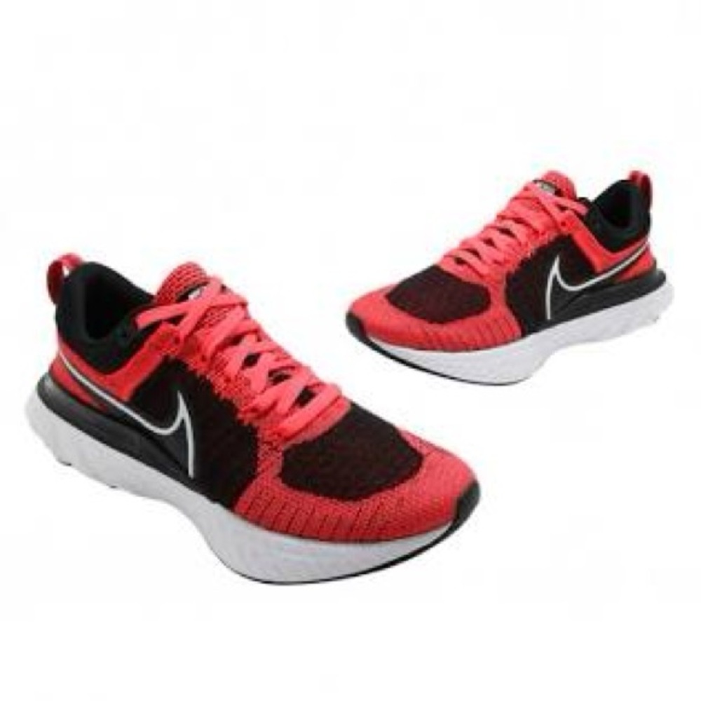 Nike React Infitity Run Flyknit Crimson/Black